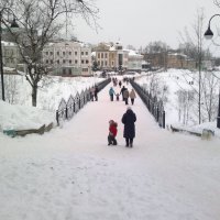 Мост в Алексанровском парке. :: Павел Михалёв