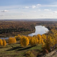 Река Сура. Вид с Никольской горы. :: Вячеслав Шувалов