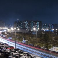 Ночной городской пейзаж :: Андрей Кузнецов
