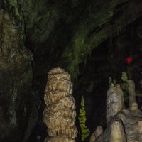 сталагмит в Новоафонской пещере :: Алёна Алексаткина