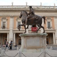 Рим, конная статуя Марка Аврелия :: Lüdmila Bosova (infra-sound)