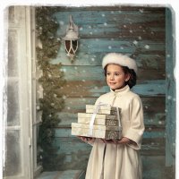 "Christmas Postcard" :: Наташа Родионова