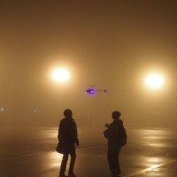 туман, мальчишки и вертолёт. :: Гурген 
