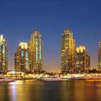 Dubai Marina Night :: Elena Reykh