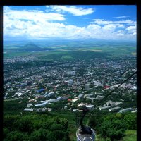 Вид с горы Машук на г. Пятигорск :: Евгений Егоров