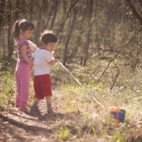 Дети в лесу :: Инна Ефремова