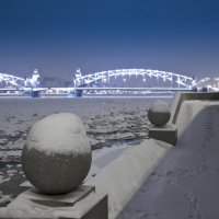 Большеохтинский мост :: Екатерина Елагина