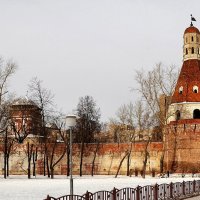 Стены и Солевая башня Симонова монастыря :: Владимир Болдырев