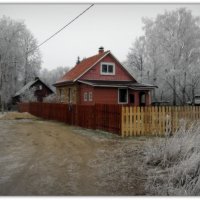 Деревня зимой :: Павел Галактионов