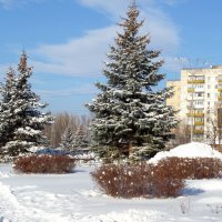 Зима в моём городе.. :: Сергей Петров