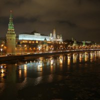 Ночная Москва. :: Соколов Сергей Васильевич 