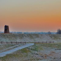 Городище на закате. :: игорь конопченко