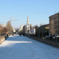 Крюков канал и колокольня Никольского Морского собора :: Николай 