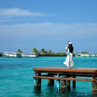 Chinese couple, Maldives, Male :: Olga Chertanovskaya