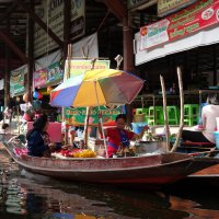Плавучий рынок в Бангкоке :: Стрючков Станислав 