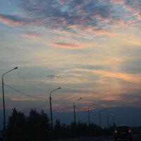 Небо над трассой М5 :: Ирина 