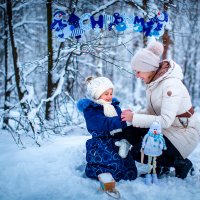 В новогоднем лесу :: Марина Зотова