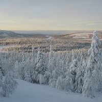 Горнолыжный курорт Исо-Сюоте :: Елена Павлова (Смолова)