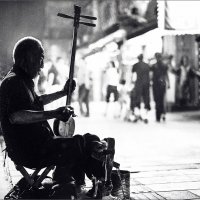 Слепой музыкант в Пекине :: Сергей Суховей