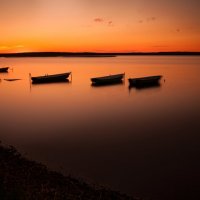 Стас Крутоверцев - Закат над озером :: Фотоконкурс Epson