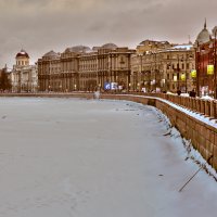 Набережная Макарова, СПб (дубль 2) :: Владимир Балюко