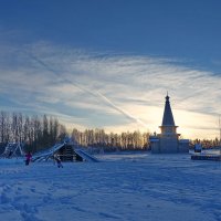 Вечер в Семенкове :: Валерий Талашов