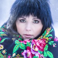 Анютка... зима, портрет. :: Alex Lipchansky