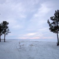Зимний пейзаж . :: Мила Бовкун