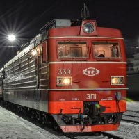 Электровоз ЭП1-339 с пассажирским поездом №69 Чита - Москва :: Андрей Иркутский