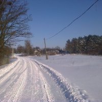Деревня в снегу :: Саша Коломийчук