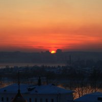 Закат в Иркутске :: Ольга 