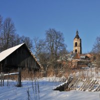 Зимой в  деревне :: Андрей Куприянов