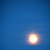 восход луны над сопками Забайкалья :: Ольга Антонюк