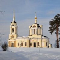 Церковь Иконы Божией Матери Знамение в Комлево :: Андрей Куприянов