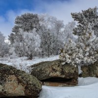 Зима в Баянауле :: Сергей Резниченко