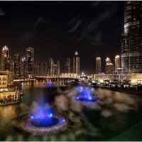 Поющие фонтаны в Дубаи...ОАЭ. :: Александр Вивчарик