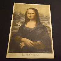 Джоконда Леонардо да Винчи, дорисованная Марселем Дюшаном :: Alex 
