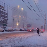 снег. Февраль :: Павел Михалёв