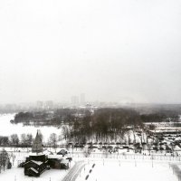 Город в снегу :: Рина Корс