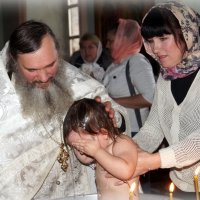 Крещение Лизаветы... :: Наталья Агеева