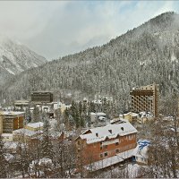 Зима в Домбае... :: Александр Смольников