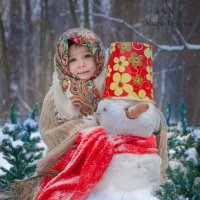 Снежный друг :: Anna Shaposhnikova