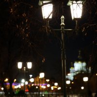 ночные фонари столицы :: Олег Лукьянов