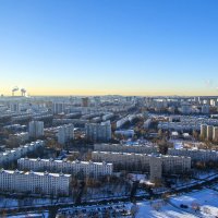 Зимние утро в городе :: Василий Аникеев