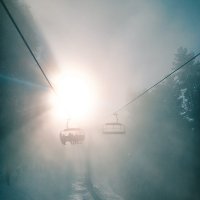 Туман и солнце :: алексей афанасьев