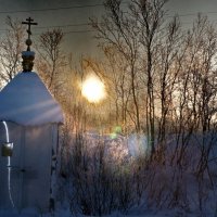 зимнее солнце... :: вадим измайлов