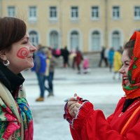 Северодвинск. Масленица. Макияж :: Владимир Шибинский