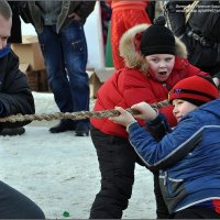 МАСЛЕНИЦА. ПЕРЕТЯГИВАНИЕ КАНАТА :: Валерий Викторович РОГАНОВ-АРЫССКИЙ