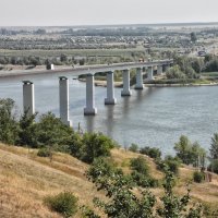 Мост через Дон у города Калач-на-Дону. :: Владимир Сквирский