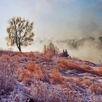 Укрыт морозным покрывалом берег :: Александр | Матвей БЕЛЫЙ